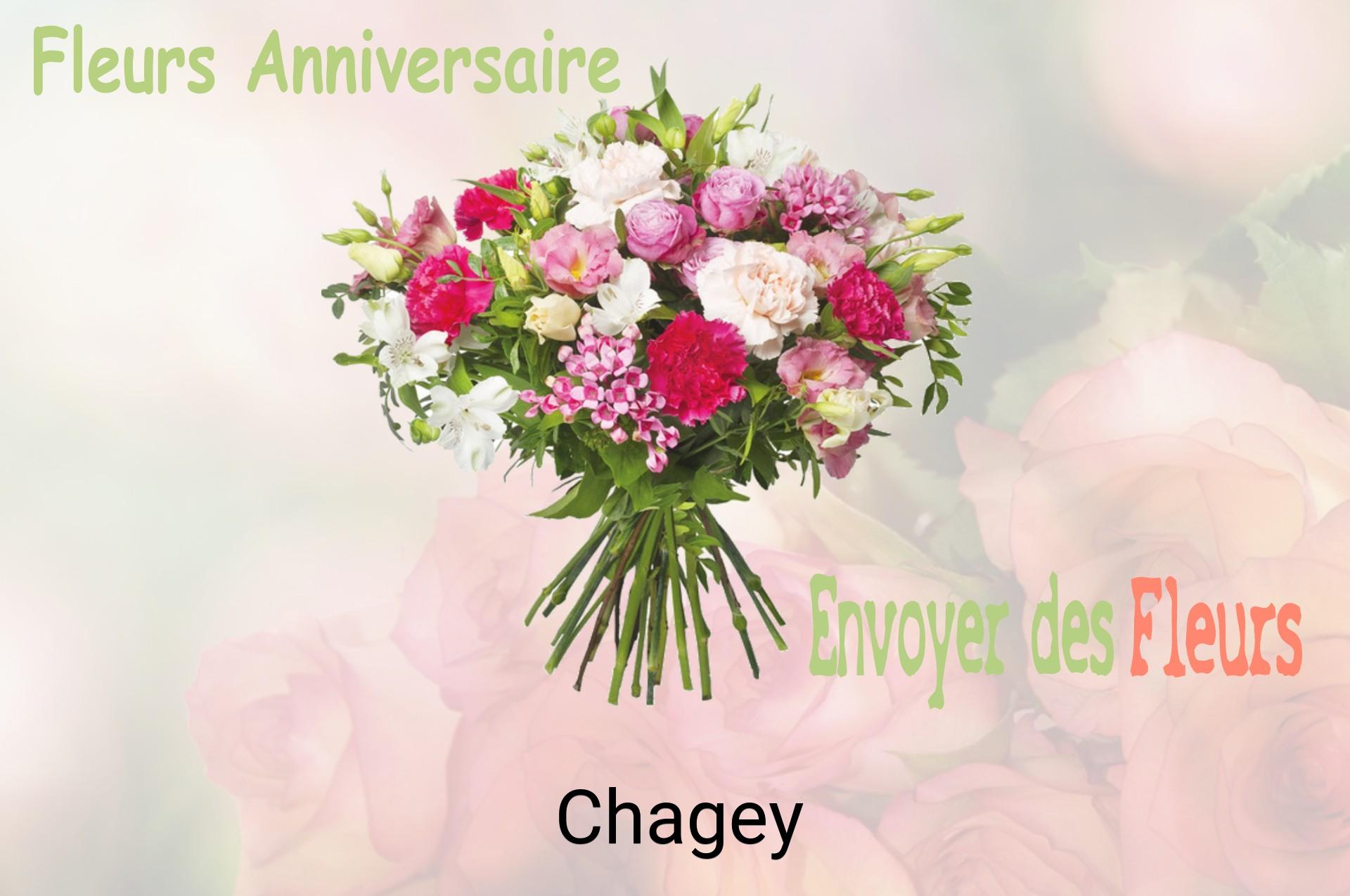 Bouquet de fleurs d’anniversaire livré à Chagey