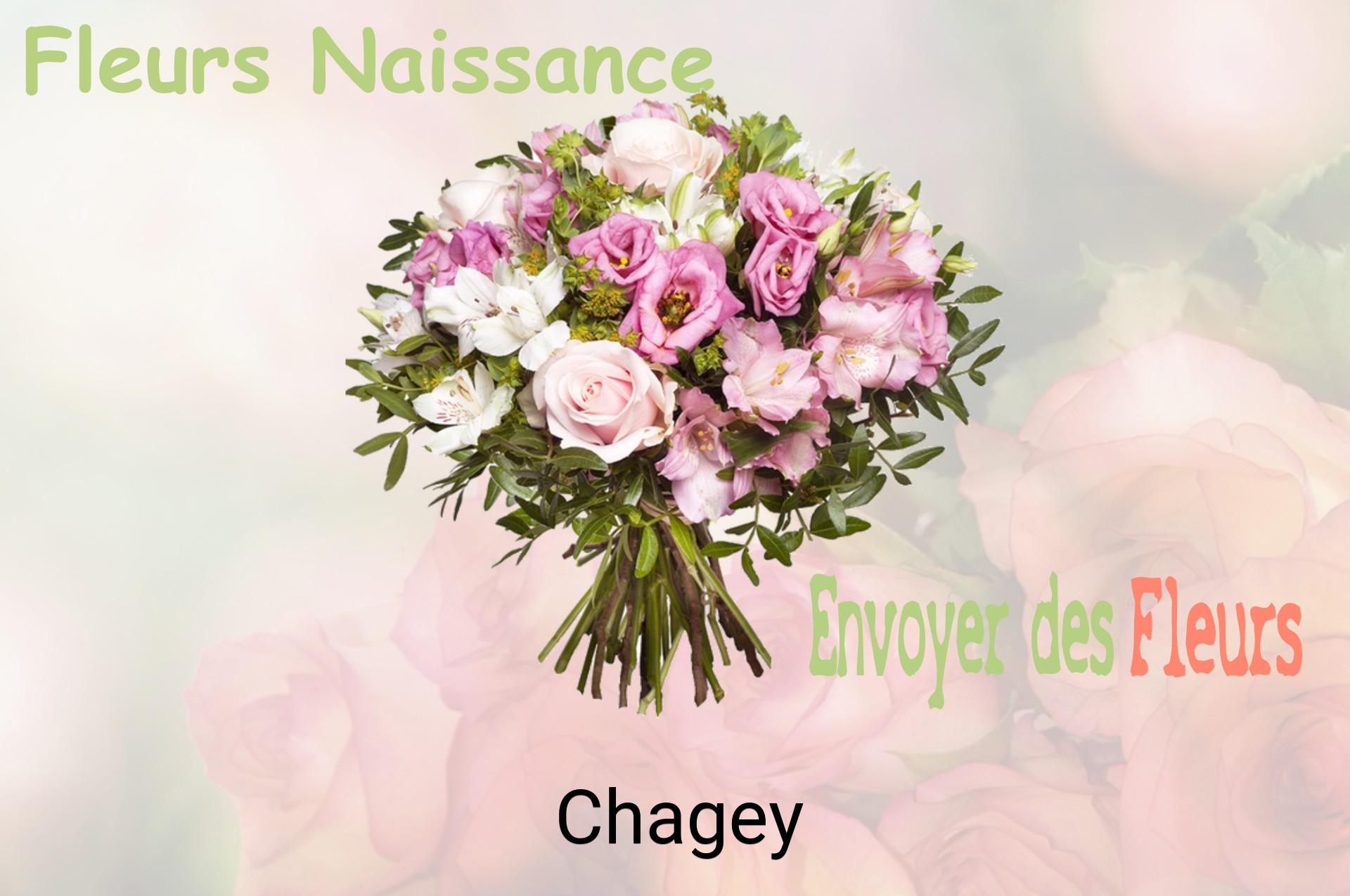 Bouquet de fleurs de naissance livré à Chagey