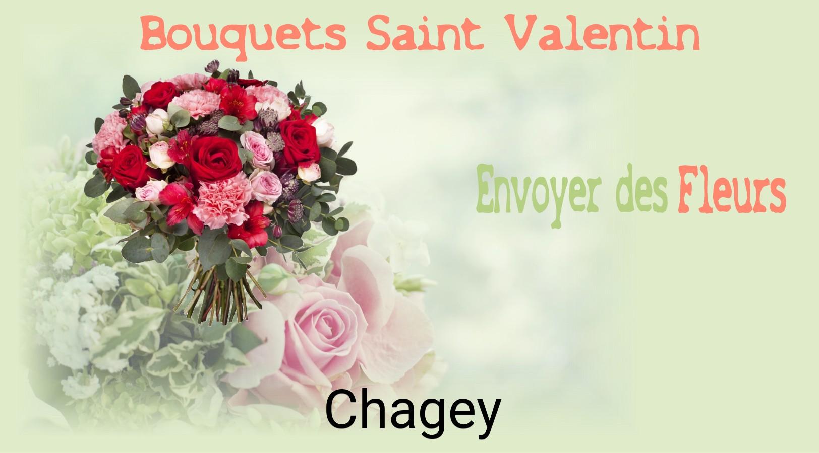 Roses de Saint-Valentin livrées à Chagey
